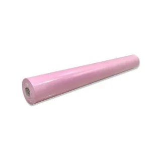 Non-Woven Bed Cover Roll Pink 50 sheets